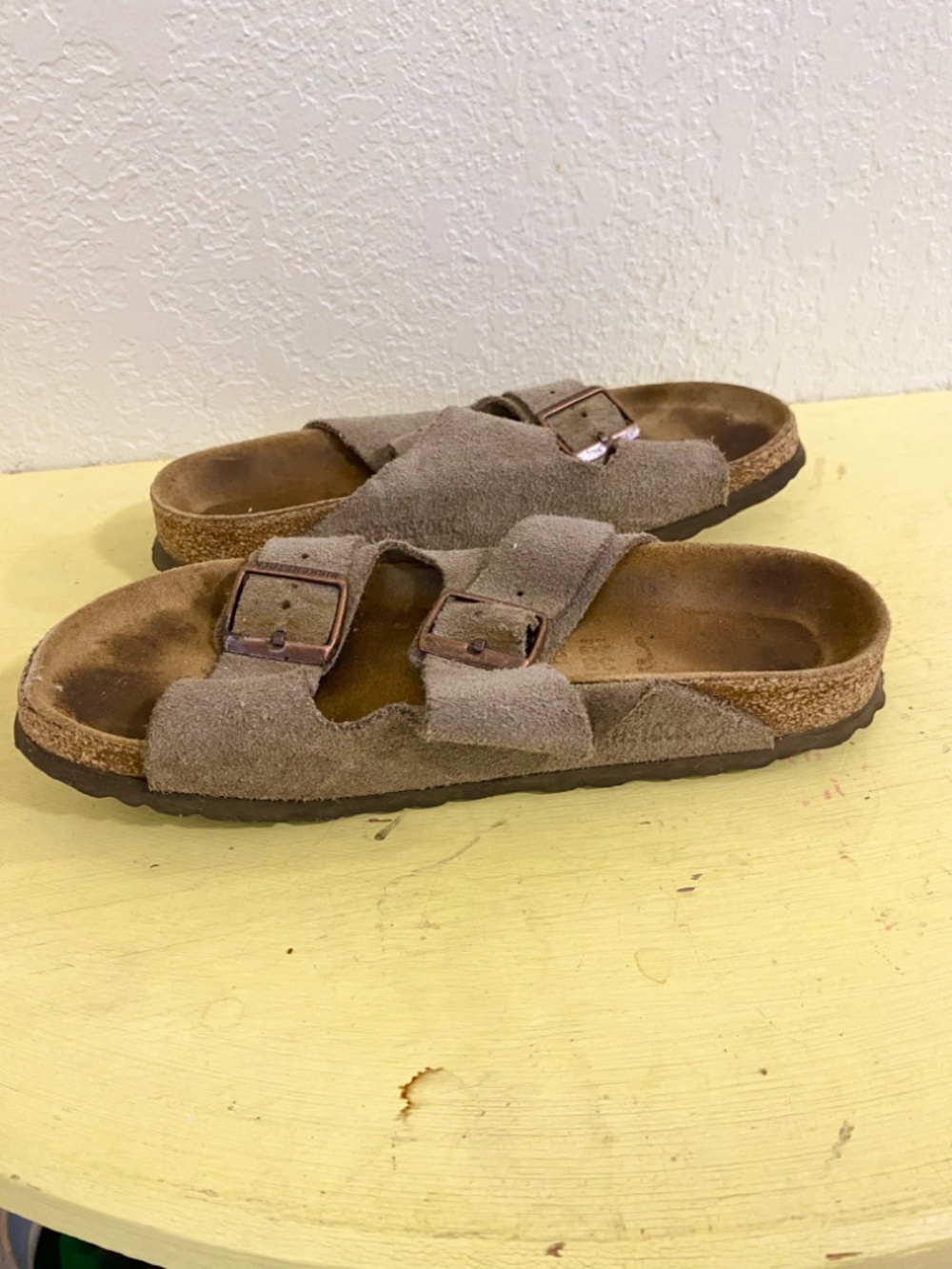 Birkenstock Arizona Size 38 Women’s Brown Sandals - Picture 3 of 9
